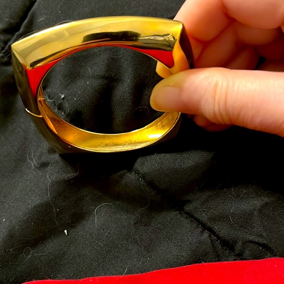 Vintage Gold filled classy bracelet with a well made hinge. Christmas box. - Picture 8 of 9